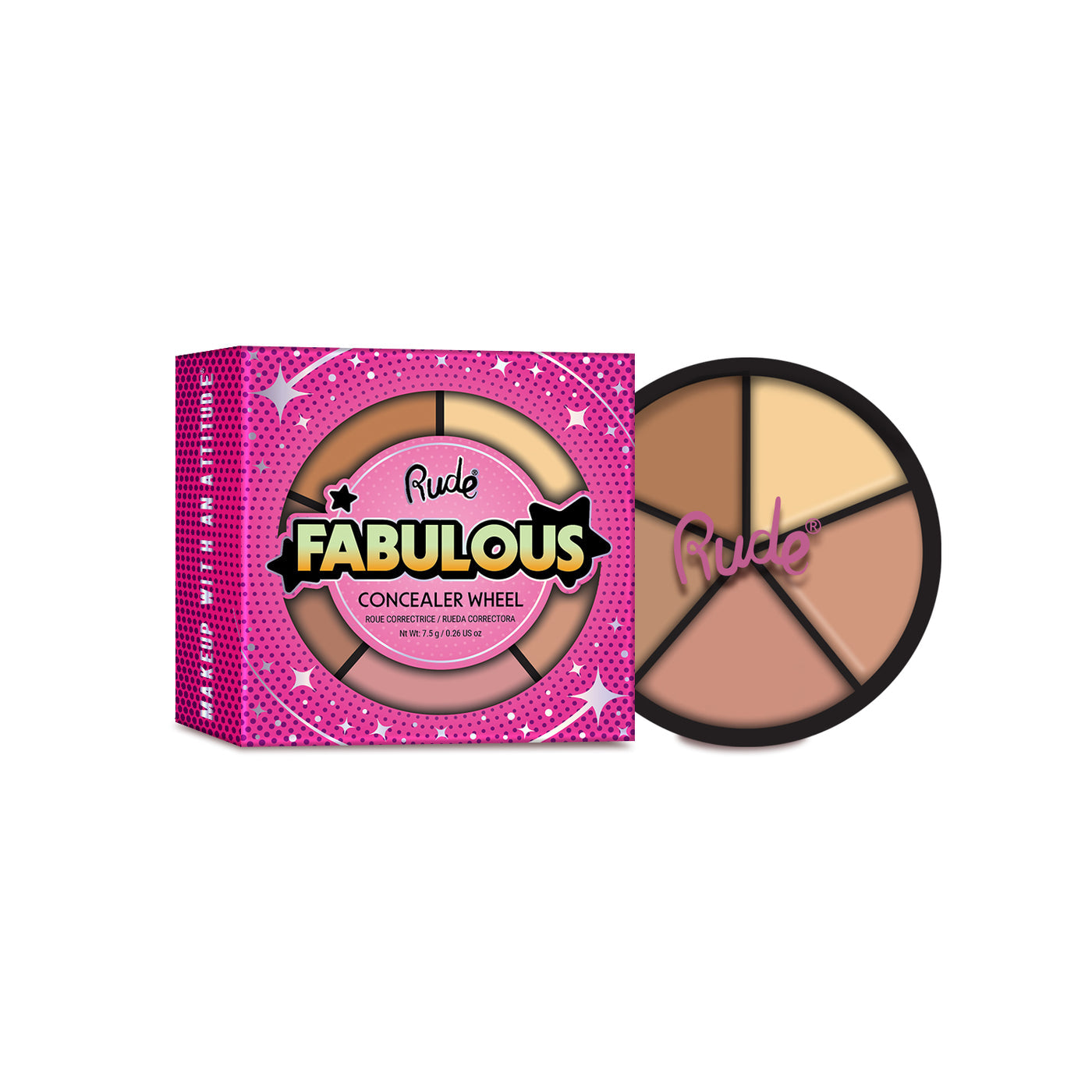 Fabulous Concealer Wheel Rude - Light