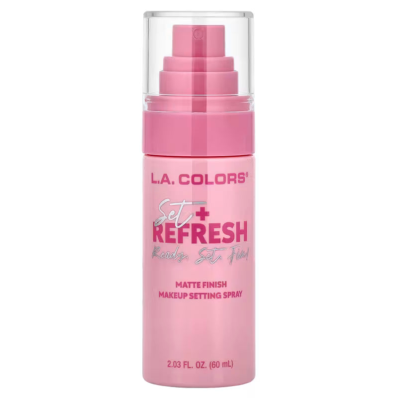 Fijador Matte Set + Refresh -L.A Colors