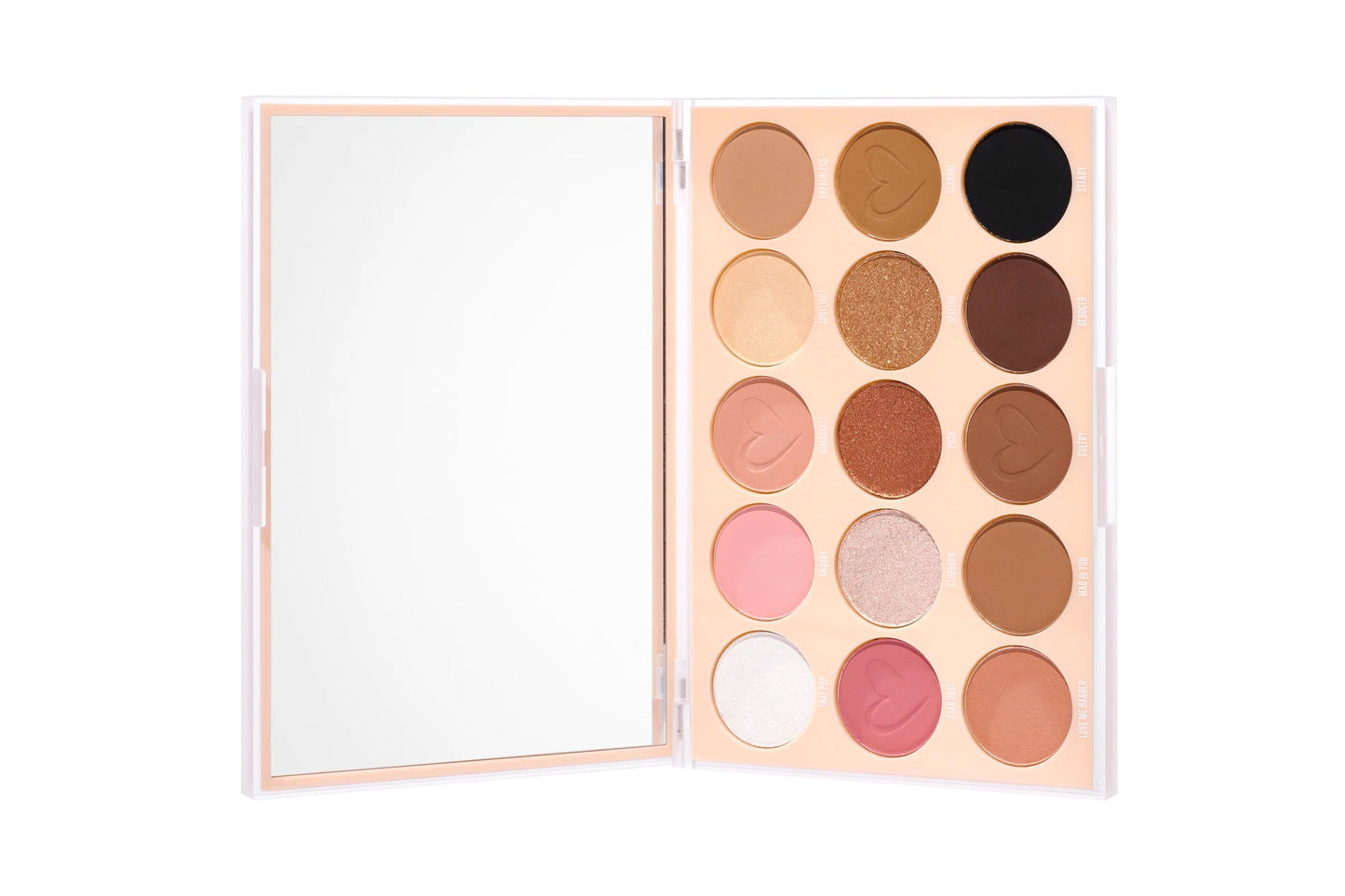 Nude X15 Paleta De Sombras Beauty Creations