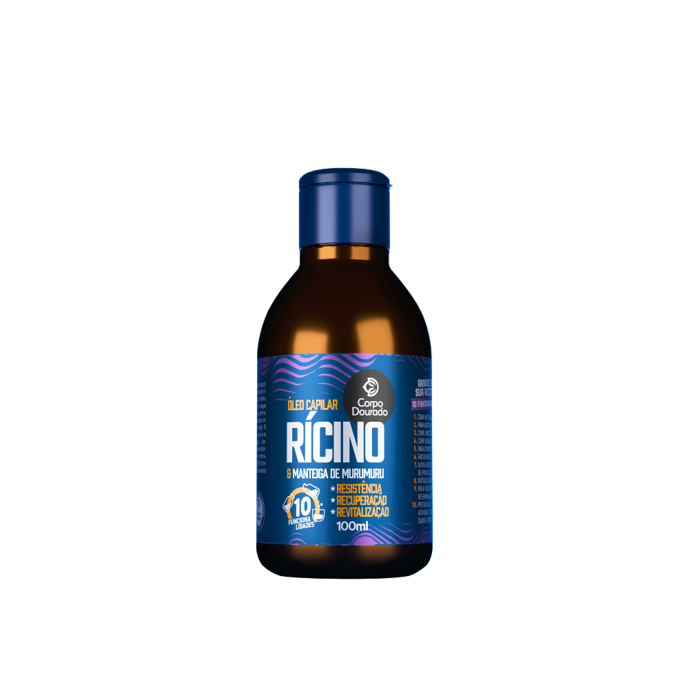Corpo Dourado - Aceite Capilar Ricino 100 ml