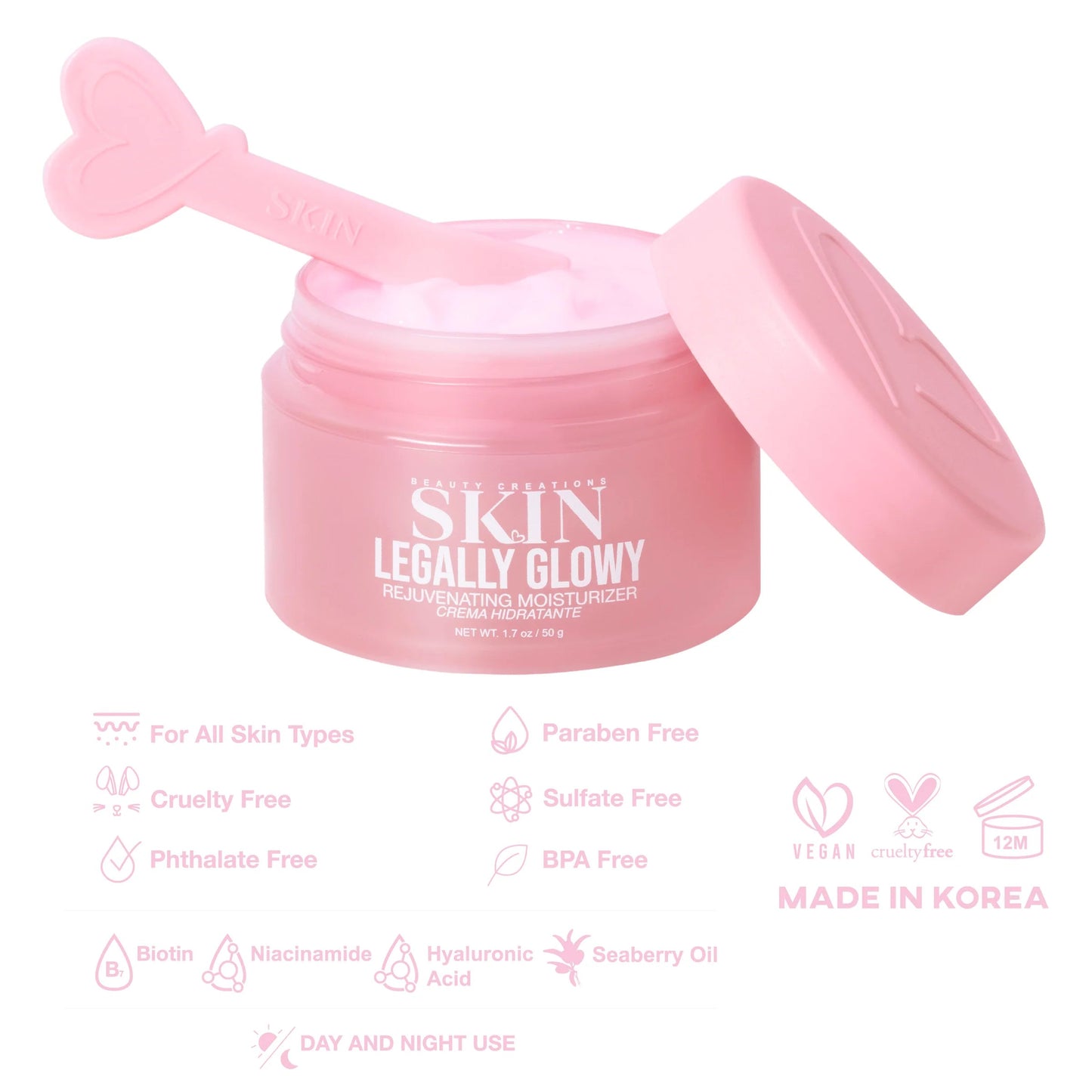 Crema Skin Legally Glowy -Beauty Creations