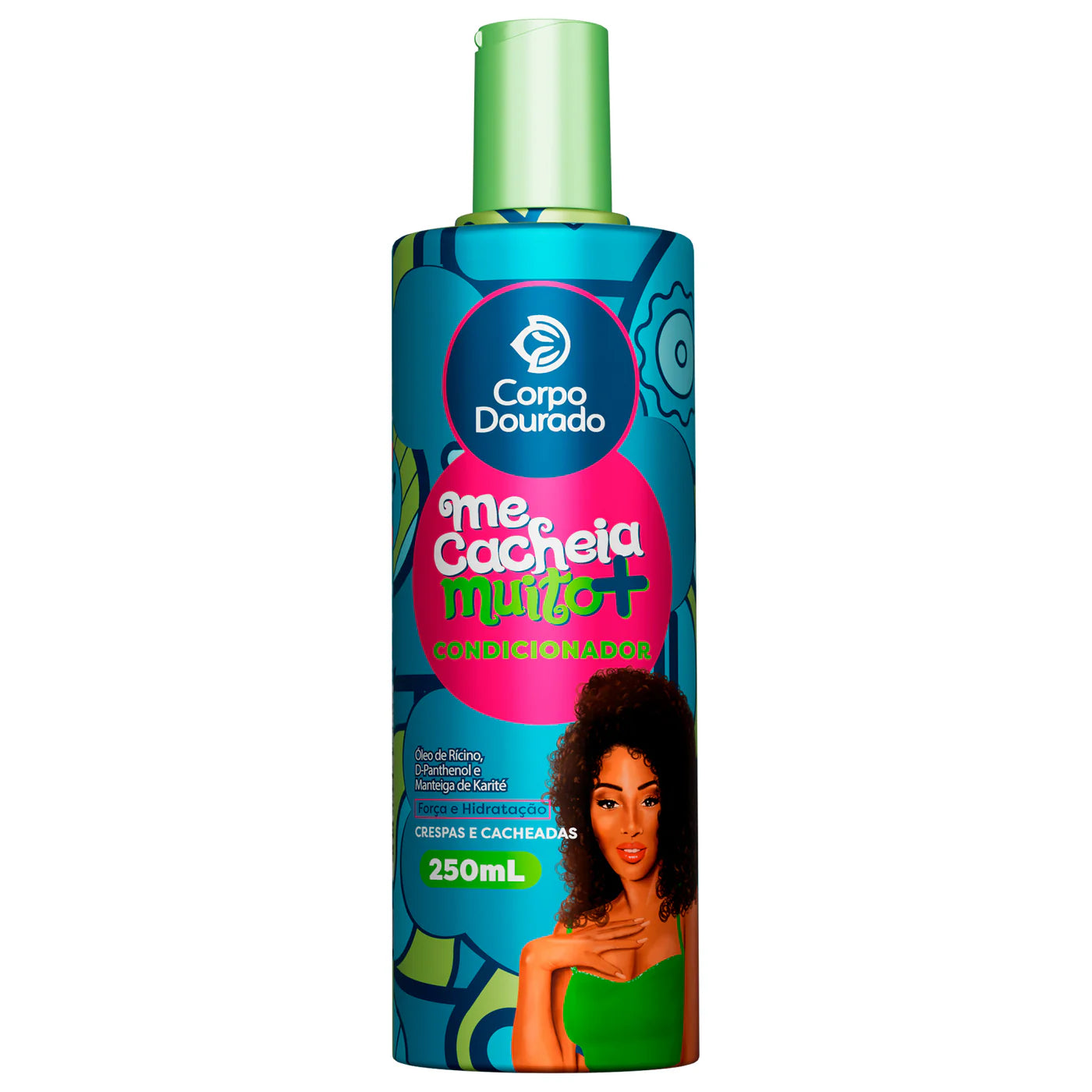 Corpo Dourado -Shampoo + Acondicionador Rizos Poderosos