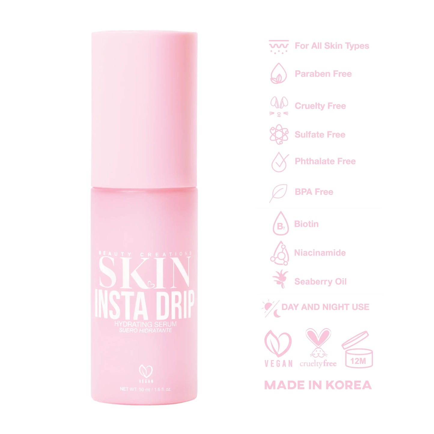 Serum Hidratante Insta Drip -Beauty Creations