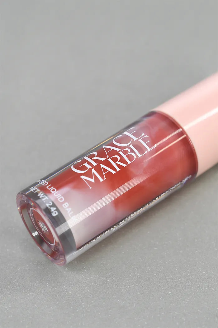 Balsamo Labial Marmolizado Dolce Bella -Dusty Rose