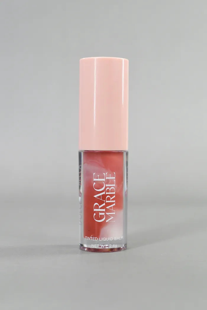 Balsamo Labial Marmolizado Dolce Bella -Dusty Rose