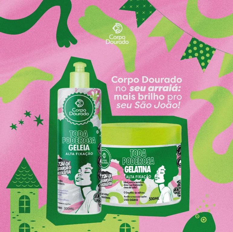 Corpo Dourado -Gel Toda Poderosa 500gr