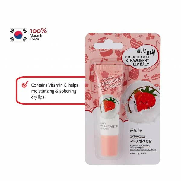 Balsamo Labial Strawberry -Esfolio