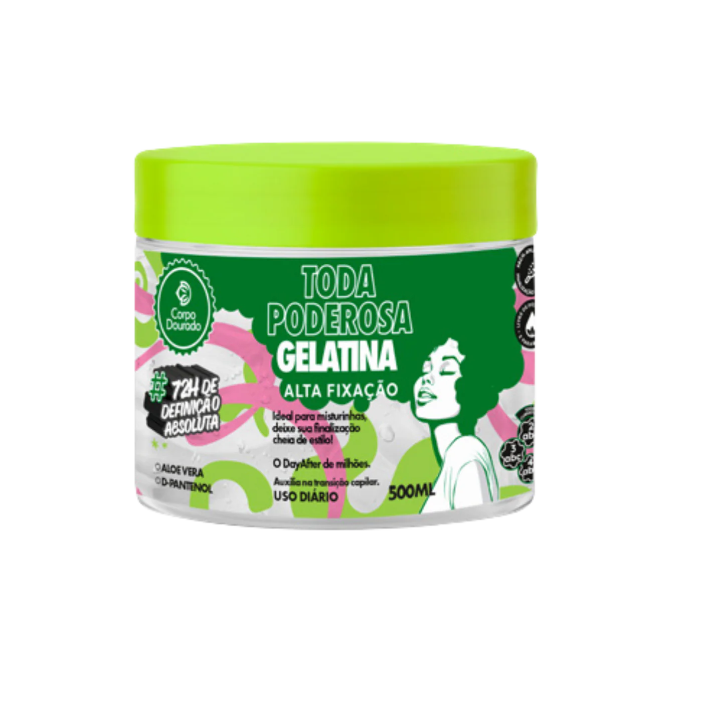 Corpo Dourado -Gel Toda Poderosa 500gr