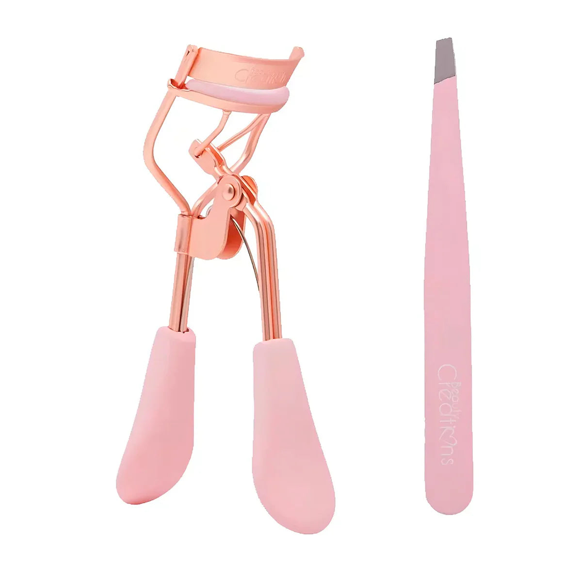 Encrespador + Pinza Pink -Beauty Creations