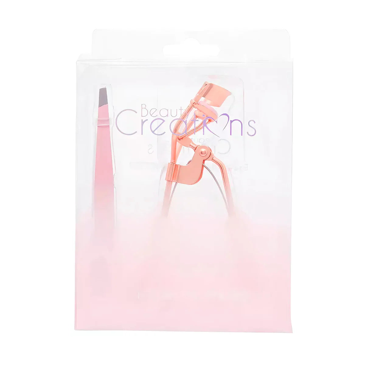 Encrespador + Pinza Pink -Beauty Creations