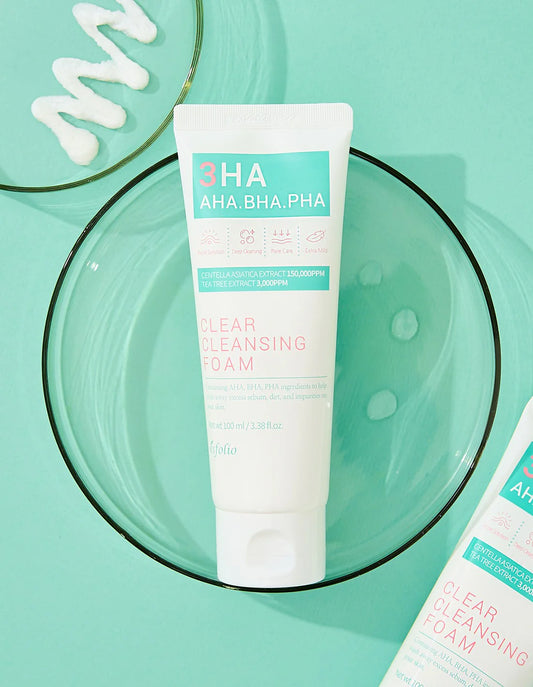 Limpiador Facial 3HA Clear Cica -Esfolio Cosmetics