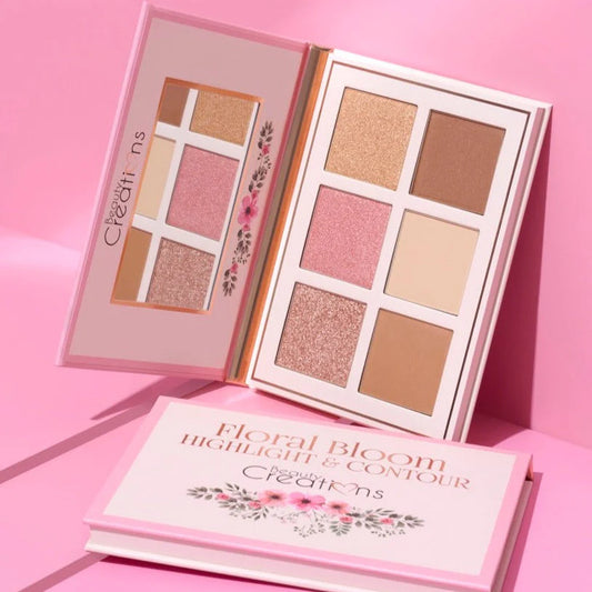 Floral Bloom Highlight & Contour Beauty Creations