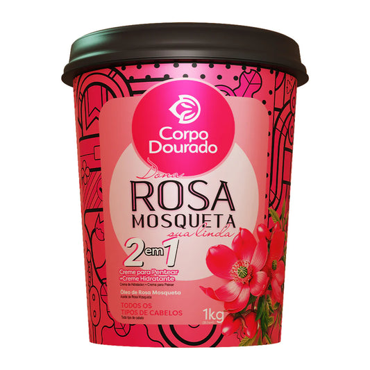 Corpo Dourado -Crema 2en1 Rosa Mosqueta 1kg