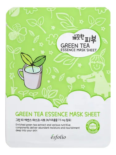 Mascarilla Facial Green Tea -Esfolio Cosmetics