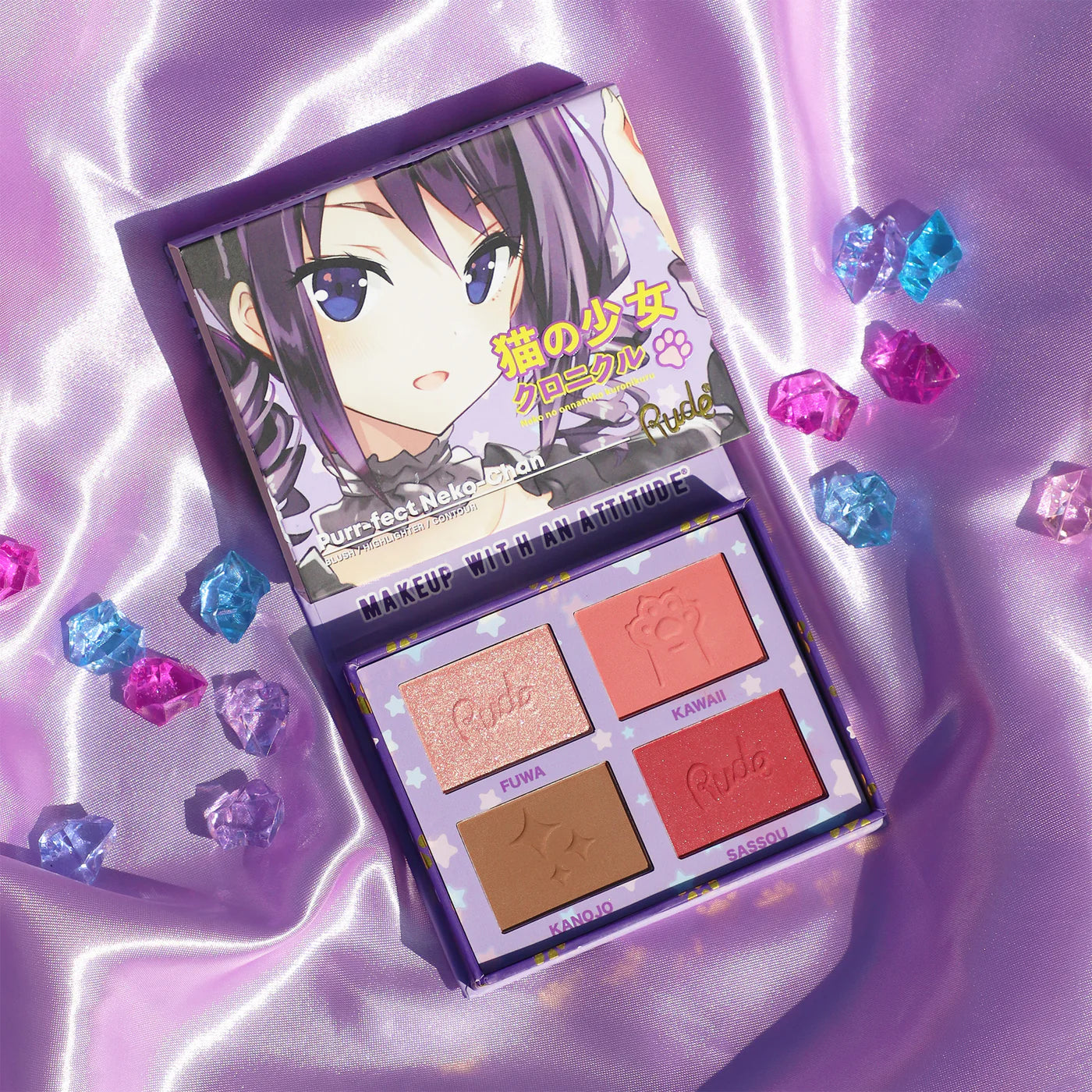 Manga Face Palette Rude -Purr-fect Neko-Chan