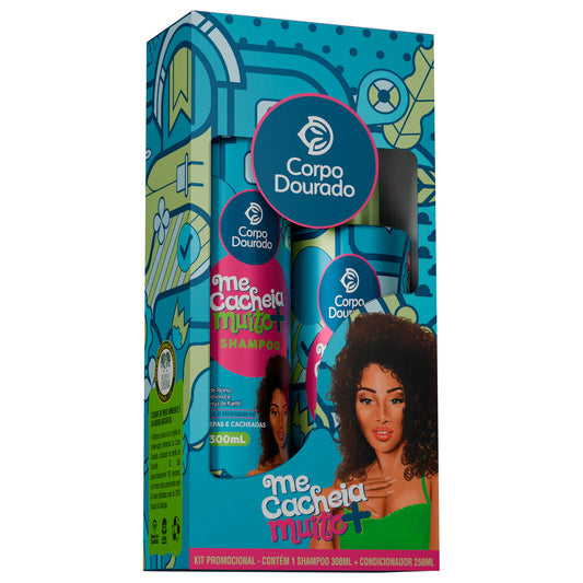 Corpo Dourado -Shampoo + Acondicionador Rizos Poderosos