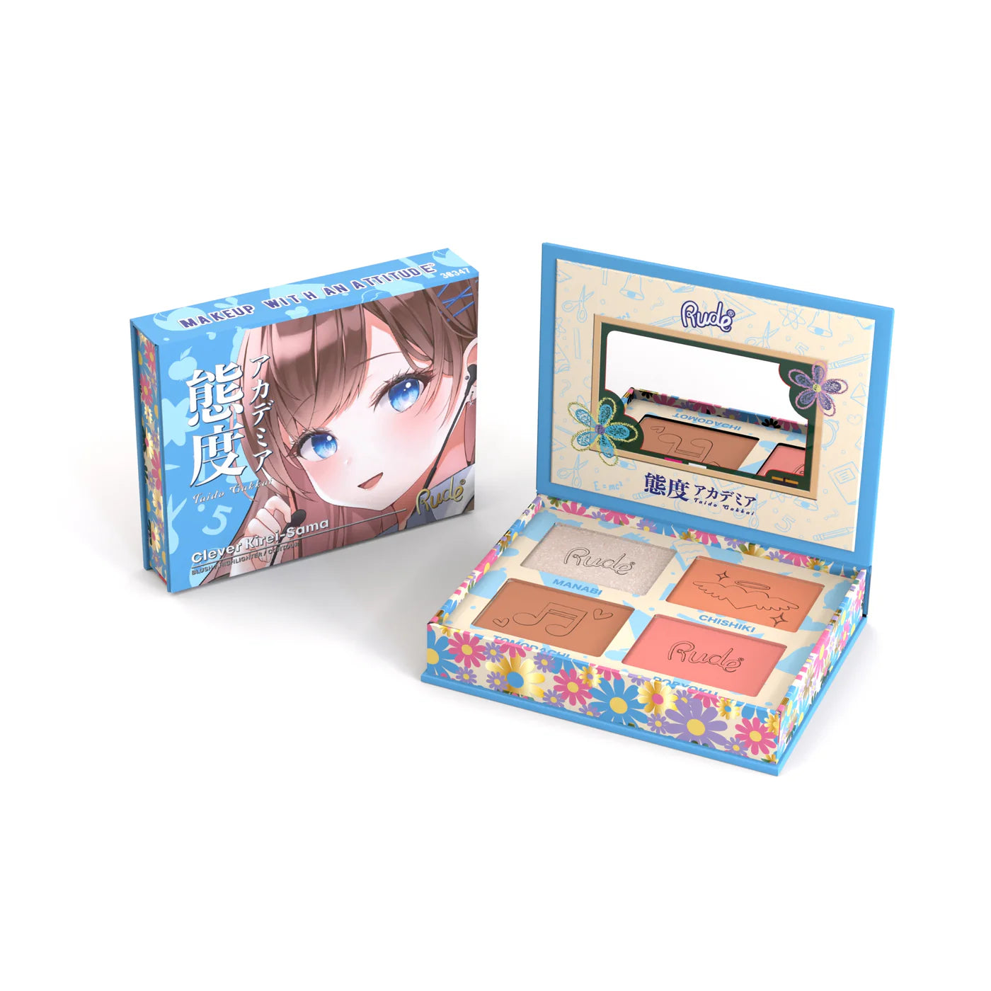 Manga Face Palette Rude -Clever Kirei-Sama