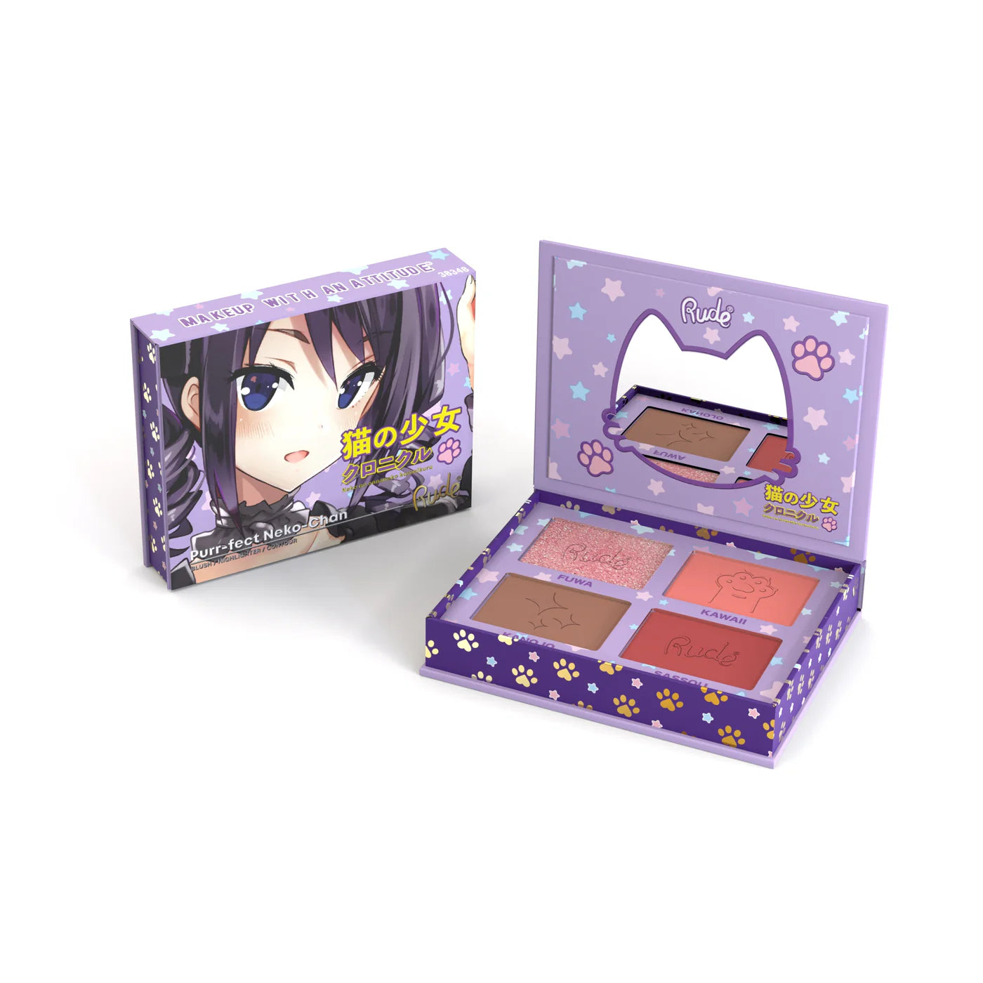 Manga Face Palette Rude -Purr-fect Neko-Chan