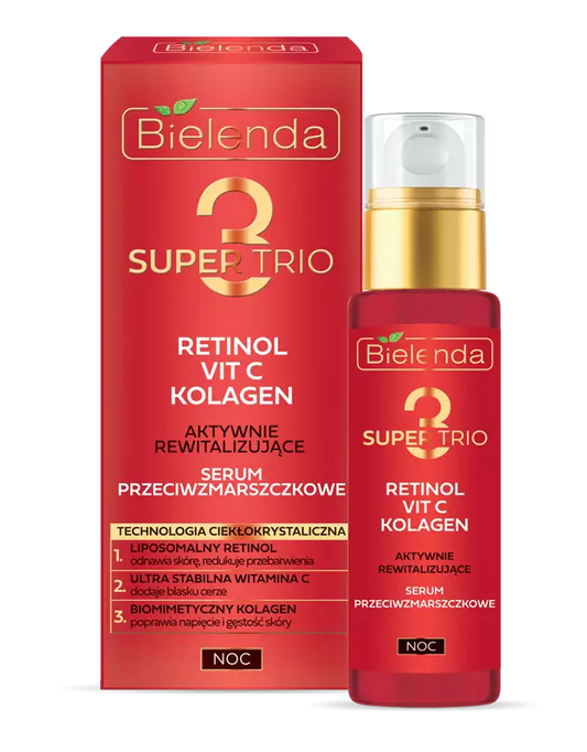 Serum Super Trío RET+COL+VIT C Bielenda