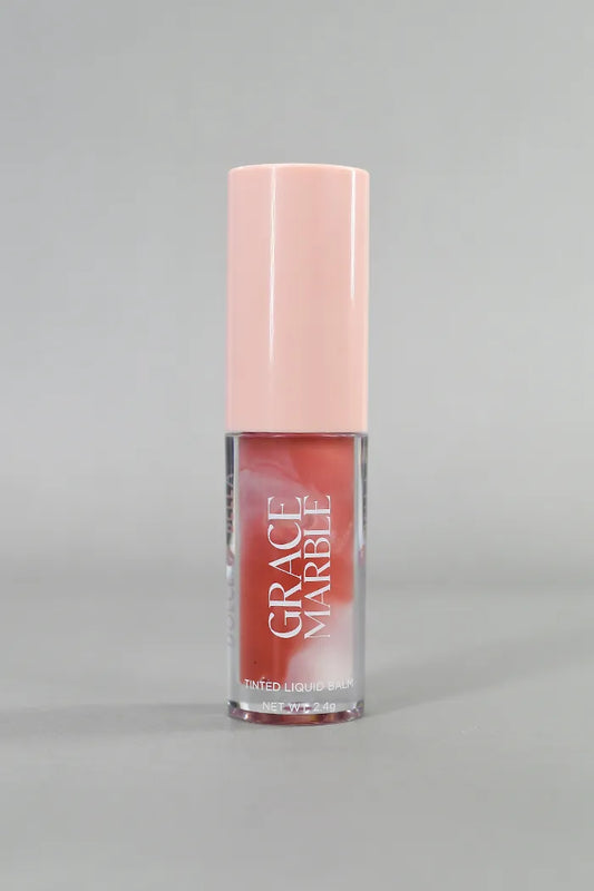 Balsamo Labial Marmolizado Dolce Bella -Dusty Rose