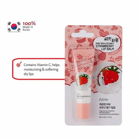 Balsamo Labial Strawberry -Esfolio
