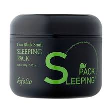 Mascarilla Cica Black Snail -Esfolio Cosmetics