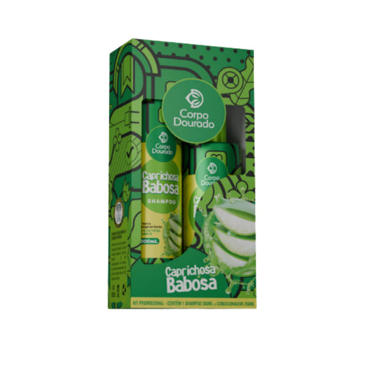 Corpo Dourado -Kit Shampoo + Acondicionador Aloe Vera