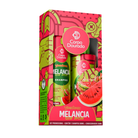 Corpo Dourado -Shampoo + Acondicionador Sandía que Envicia