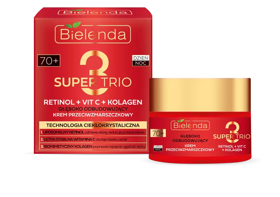 Crema de Noche Super Trío Retinol+ Colágeno + Vitamina C