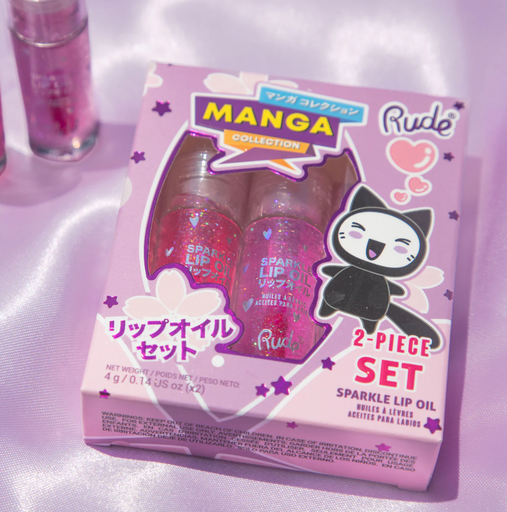 Set Lip Oil Sparkle Rude Cosmetics