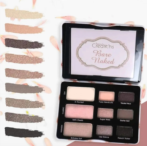 Bare Naked Paleta de Sombras Beauty Creations