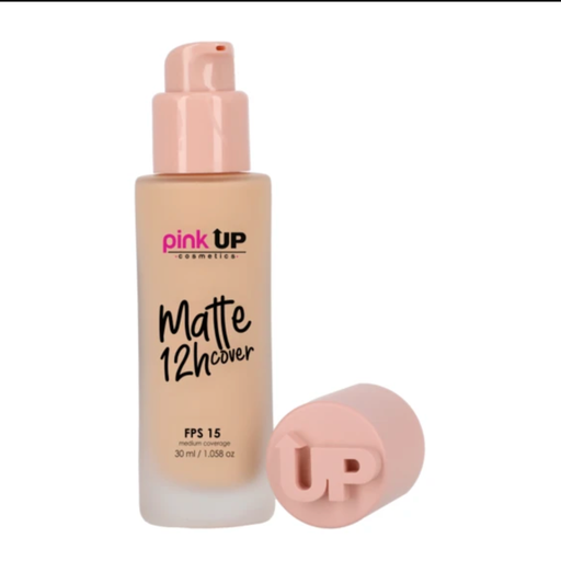 Base Matte Cover 12H Pink Up - LIGHT