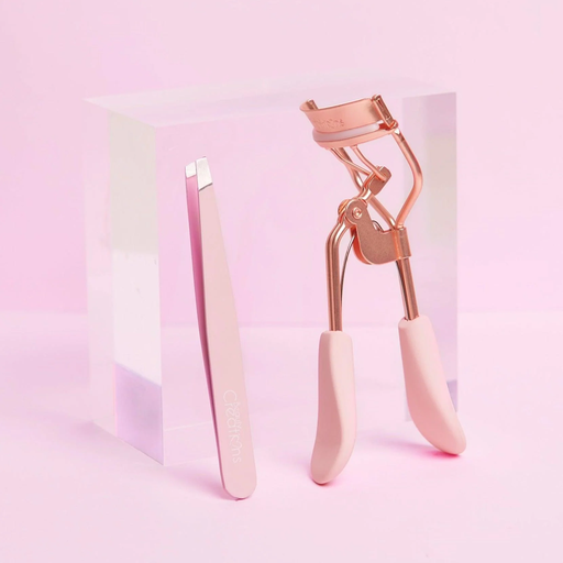 Encrespador + Pinza Pink -Beauty Creations