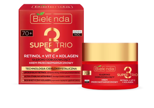 Crema de Noche Super Trío Retinol+ Colágeno + Vitamina C