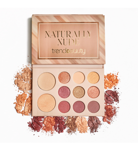 Paleta de Sombras Naturally Nude Beauty Creations